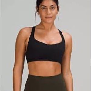 Lululemon Free to Be Black bra - size 8